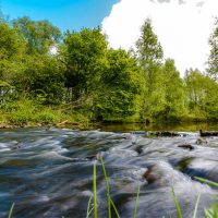 water in bow heide camp resort